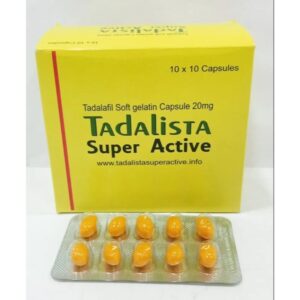 TADALISTA SUPER ACTIVE - 100 PILLS